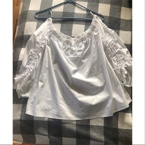 Off the shoulder shirt